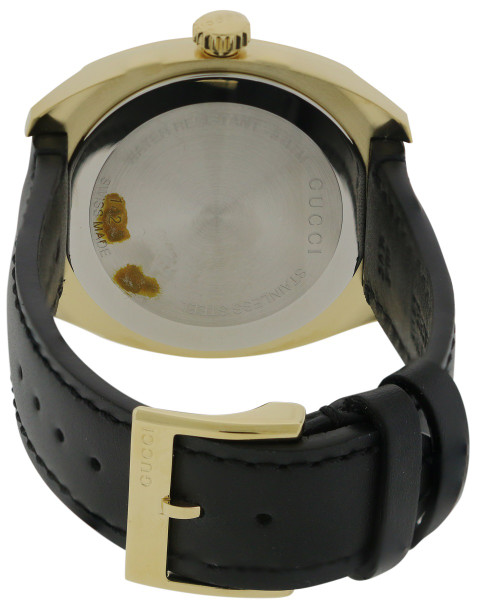 Gucci GG2570 Leather Mens Watch Item No. YA142310