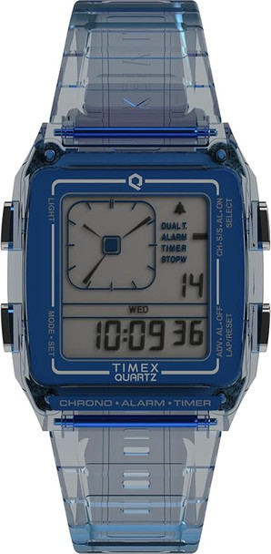 Timex Q Timex LCA 35mm Resin Strap Unisex Watch TW2W45100