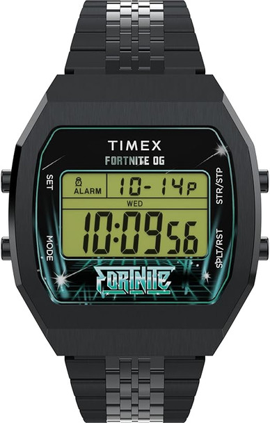 Timex X Fortnite T80 Quartz Digital Mens Watch TW2Y46000