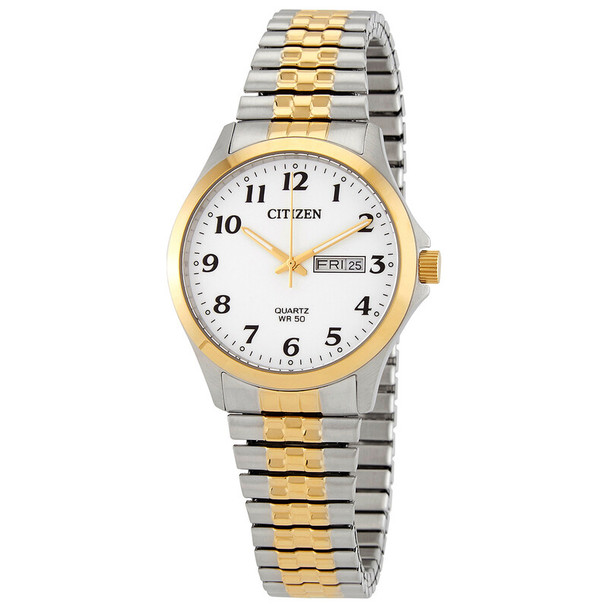 Citizen Two-Tone Quartz Mens Watch BF5004-93A