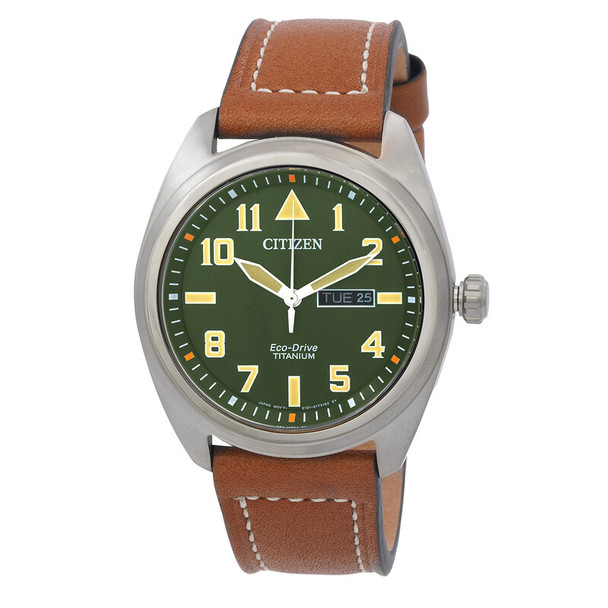 Citizen Eco-Drive Garrison Avion Super Titanium Mens Watch BM8560-02X