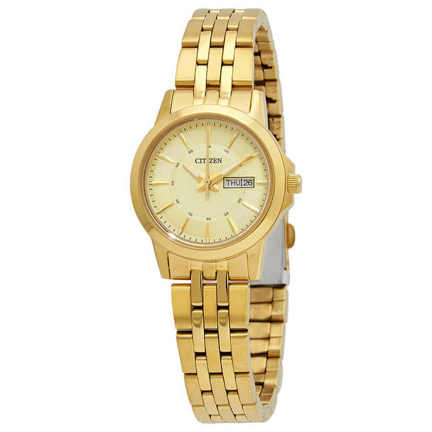 Citizen Gold-Tone Quartz Ladies Watch EQ0603-59P