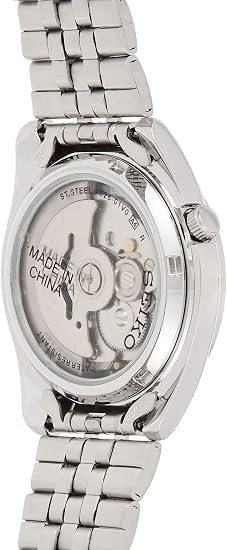 Seiko Series 5 Automatic White Dial Mens Watch SNK385 SNK385K1
