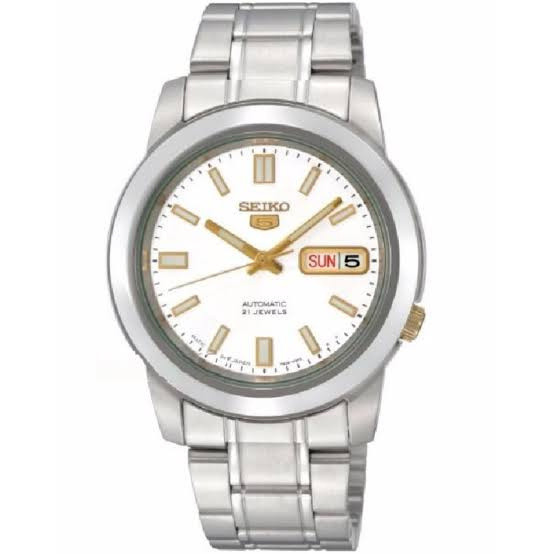 Seiko Series 5 Automatic Silver Dial Mens Watch SNKL77 SNKL77K1