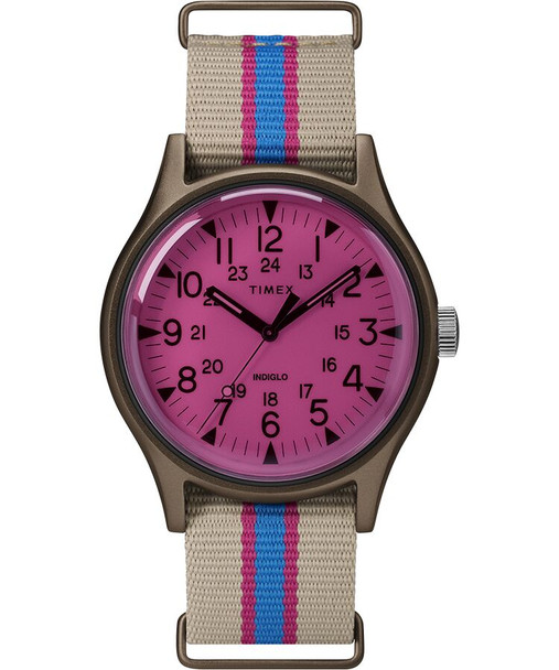 Timex MK1 Fabric Indiglo Mens Watch TW2T25600