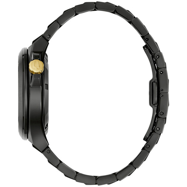 Bulova Maquina Black-Ion Automatic Mens Watch 98A340