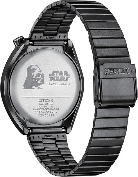 Citizen Darth Vader Star Wars Chronograph Quartz Black Dial Mens Watch AN3669-52E