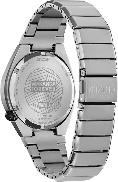 Citizen Black Panther Eco-Drive Black Dial Mens Watch AW1668-50W