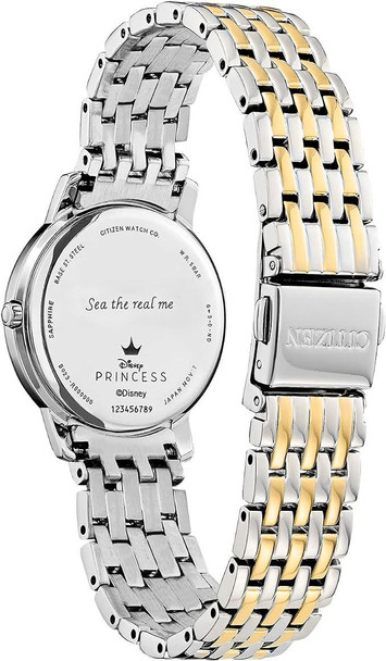 Citizen Ariel Diamond Disney Princess Blue Dial Ladies Watch EX1499-50W