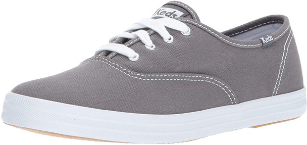 Keds Womens Champion Original Canvas Lace-Up Sneaker - Graphite - 7.5 WF64807-7.5