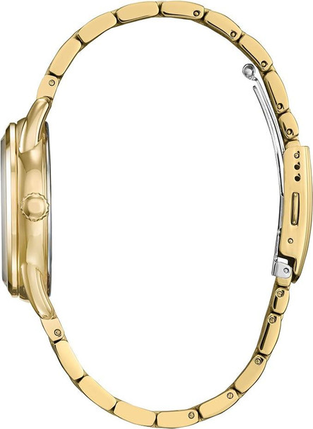 Citizen Disney Mickey Classic Inspired Gold-Tone Ladies Watch FE7093-57W