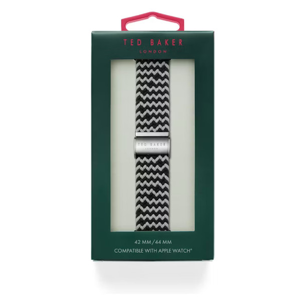Ted Baker Apple Watch Band - Black/Grey BKS42S326