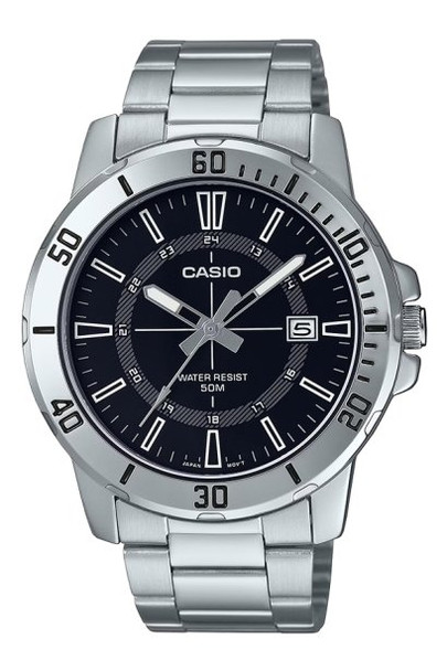 Casio Enticer Classic Stainless Steel Mens Watch MTP-VD01D-1E2