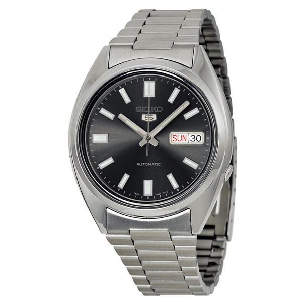 Seiko Series 5 Automatic Black Dial Mens Watch SNXS79K1