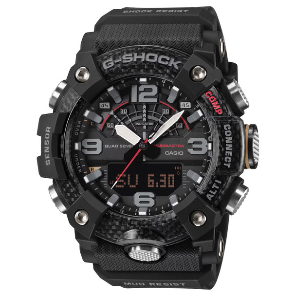 Casio G-Shock Master of G Mudmaster Carbon Core Guard Mens Watch GG-B100X-1A GGB100X-1A