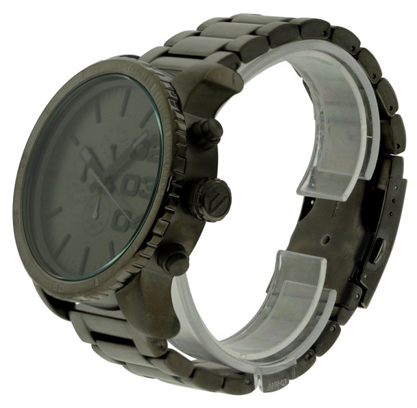 Diesel Franchise Large Gunmetal Chronograph Mens Watch DZ4215