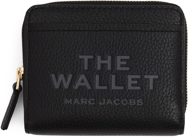 Marc Jacobs The Leather Mini Compact Wallet - Black 2R3SMP044S10-001
