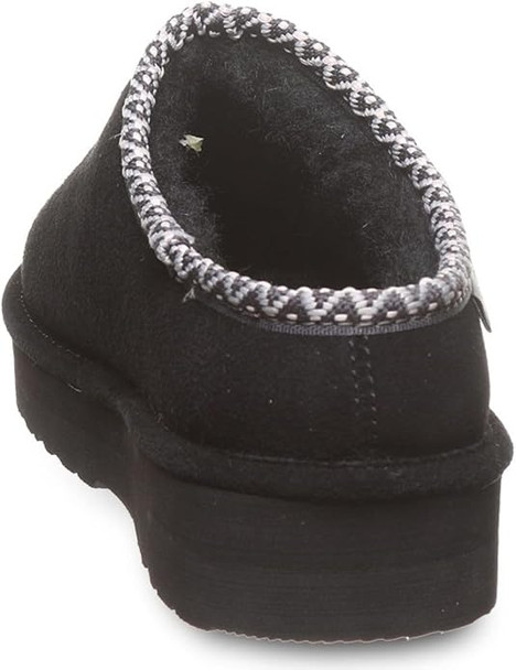 BEARPAW Womens Martis Slipper - Black/Black