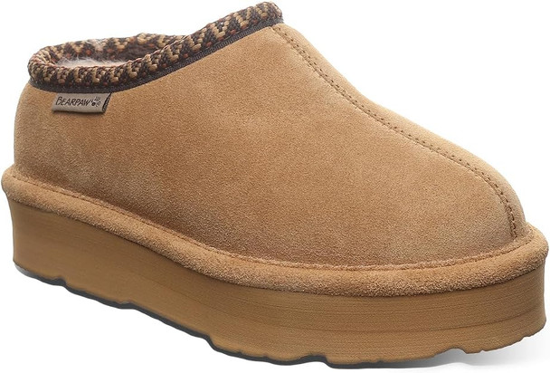 BEARPAW Kids Martis Youth Slipper - Iced Coffee