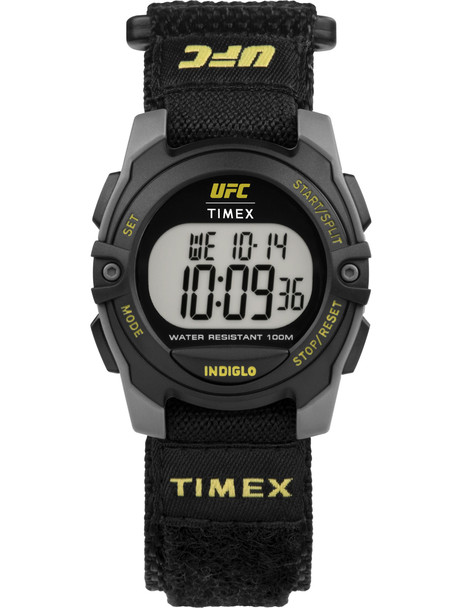 Timex UFC Rivalry 33mm Digital LCD Dial Textile Ladies Watch TW4B27700