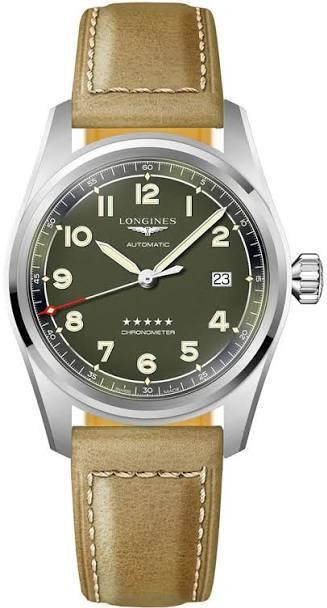 Longines Spirit Automatic 40mm Green Dial Mens Watch L38104032