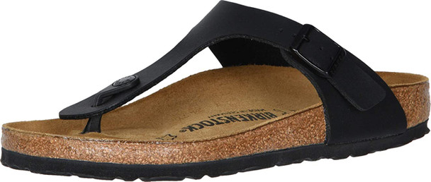 Birkenstock Womens Gizeh Thong Sandal - Black Birko-Flor - Size: 8-8.5 / 39 43691_39
