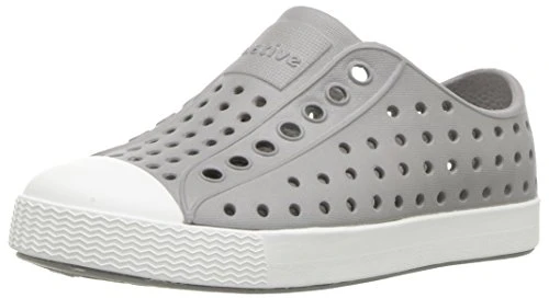 Native Jefferson Kids/Junior Shoes - Pigeon Grey/Shell White - C4 13100100-1501-C4