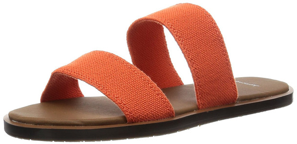 Sanuk Womens Yoga Gora Gora Sandals - Flame Size 5 1011618-FLA-5