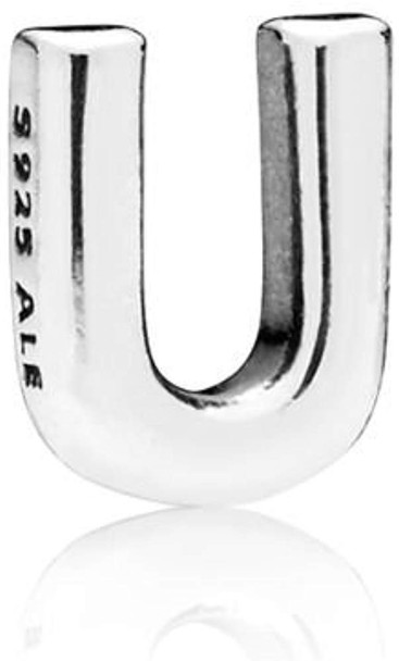 Pandora Letter U Petite Silver Petite Element 797339