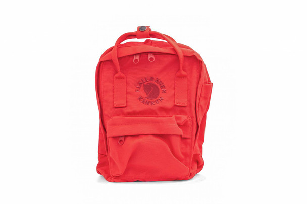Fjallraven - Re-Kanken Mini Special Edition Recycled Backpack for Everyday - Red 23549-320