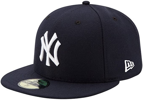 New Era Mens New York Yankees MLB Authentic Collection 59FIFTY Cap  Size 6 7/8 70331909-678