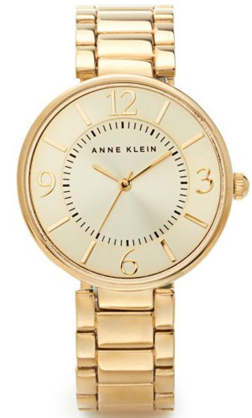 Anne Klein Gold-Tone Alloy Ladies Watch AK-1788CHGB