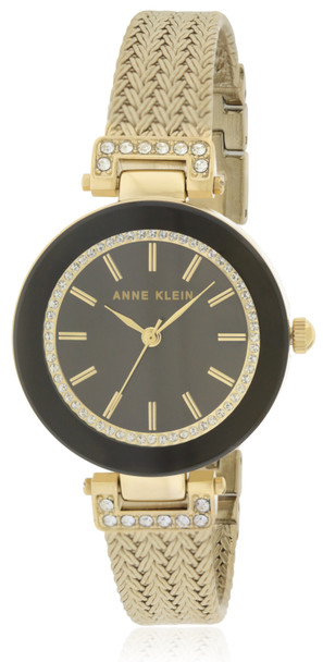 Anne Klein Gold-Tone Ladies Watch AK-1906BKGB