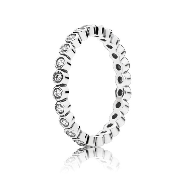 PANDORA Alluring Petite Brilliant Stackable Ring 190941CZ-52