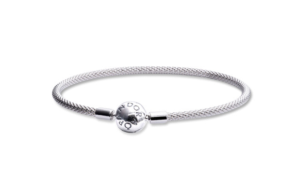PANDORA Sterling Silver Mesh Bracelet - 596543-19