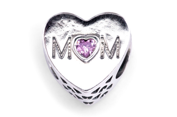 Pandora Mother Heart Charm - 791881PCZ