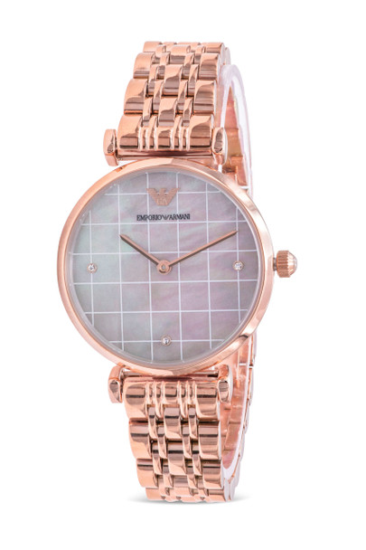 Emporio Armani Rose Gold-Tone Ladies Watch AR11385