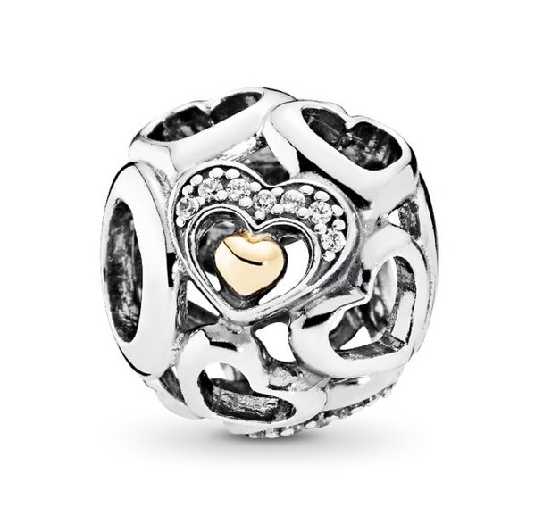 PANDORA Heart of Romance Charm 792108CZ