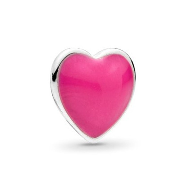 Pandora Magenta Heart Petite Locket Charm 792169EN120