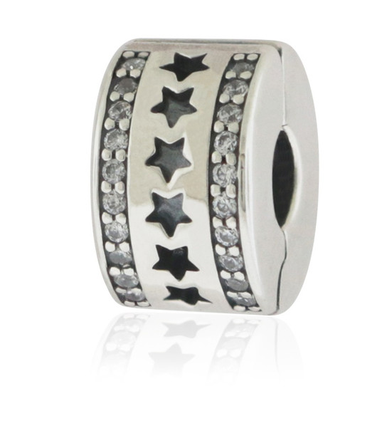 PANDORA Starry Formation Clip Charm - 796381CZ