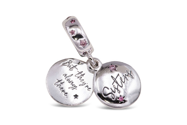 Amazon.com: Forever Friends Charms Set fits Pandora Charm Bracelet, Girl  Sitting on Crescent Moon Charms and Best Friends Charms Jewelry Set in 925  Sterling Silver, Gifts for Sister/Girlfriend/Birthday: Clothing, Shoes &  Jewelry