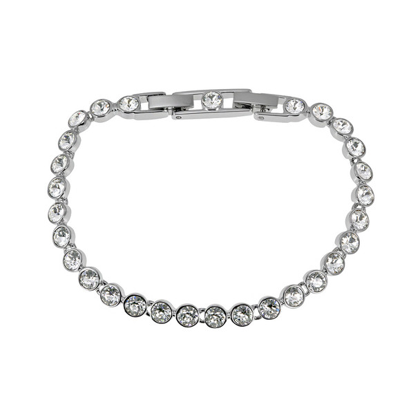 Swarovski Crystal Slider Tennis Bracelet. | Swarovski crystals, Swarovski, Tennis  bracelet