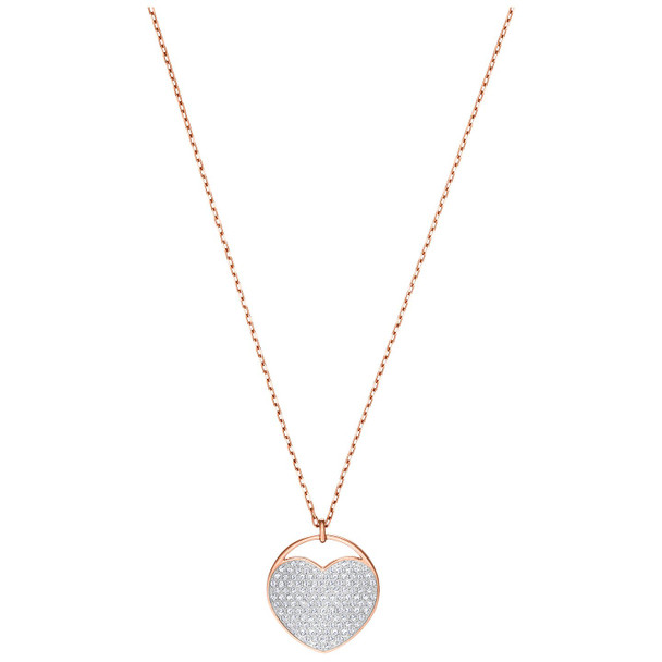 Swarovski Ginger Pendant - White - Rose Gold Plating 5479915