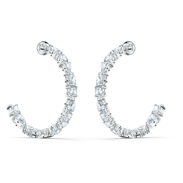 Swarovski Tennis Deluxe Hoop Earrings 5562128