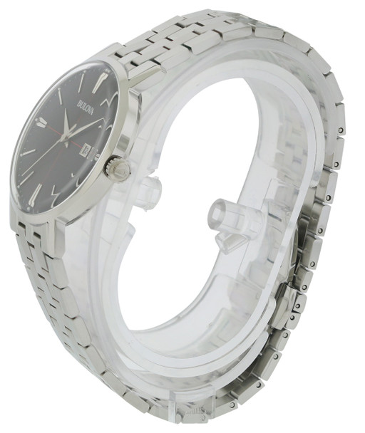 Bulova Stainless Steel Mens Watch 96B244