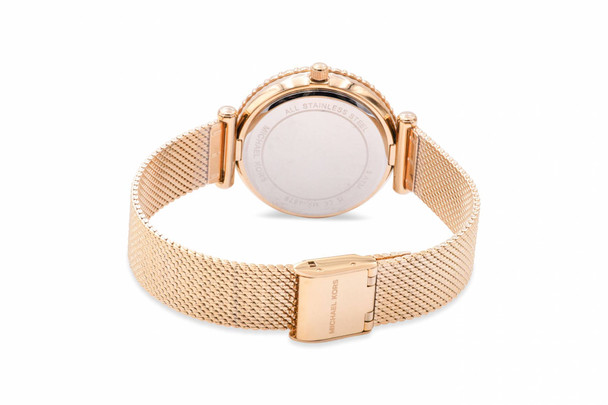 Michael Kors Darci Gold-Tone Mesh Ladies Watch MK4629