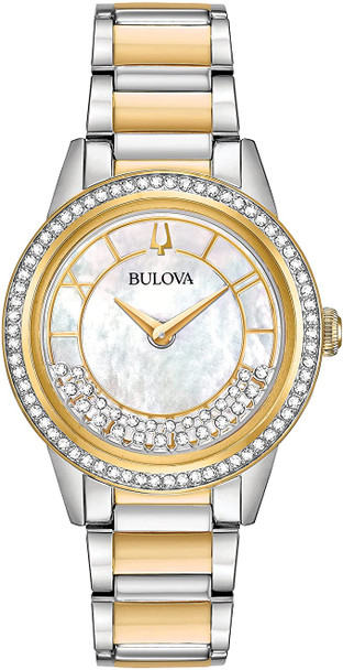 Bulova Crystal Ladies Watch 98L260