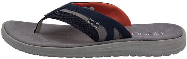 Hey Dude Mens FLINN Flip-Flop Sandals  - SOX NAVY - 14 112202529-14