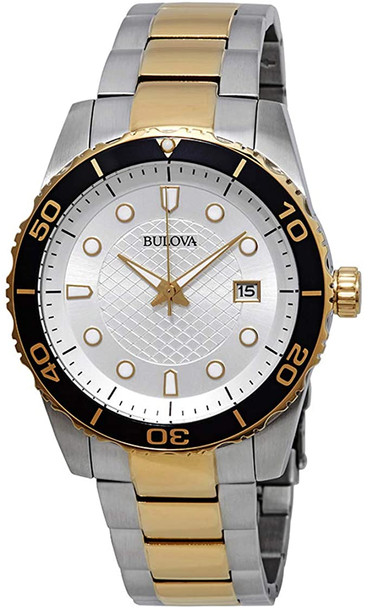 Bulova Dress Two-Tone Mens Watch 98A198