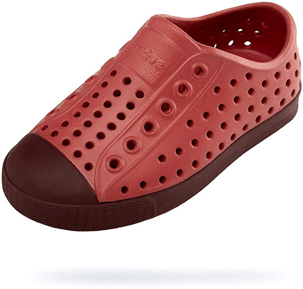 Native Jefferson Kids/Junior Shoes - Hana Red/Cavalier Red - J4 12100100-6352-J4